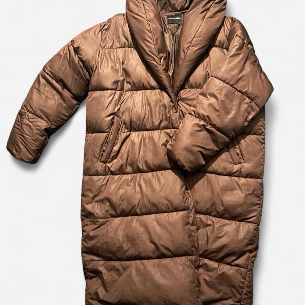 Brown Mocha Puffer Coat